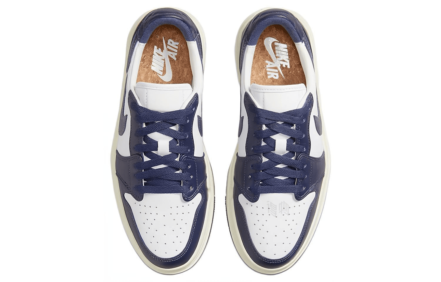 Ретро баскетбольные кроссовки Jordan Air Jordan 1 Elevate Low "Midnight Navy" — фото 4