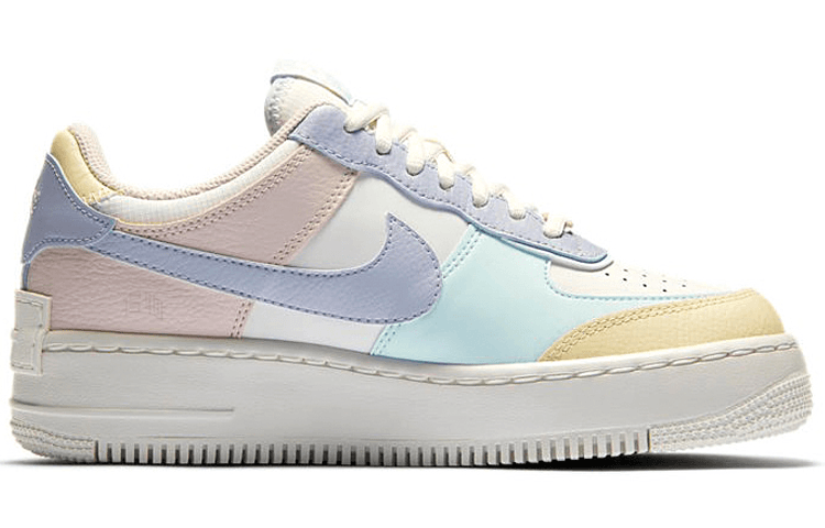 Кроссовки Nike Air Force 1 Shadow White Blue Pink - изображение 2