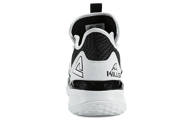Кроссовки для баскетбола PEAK Mid Basketball Shoes Black White - изображение 5