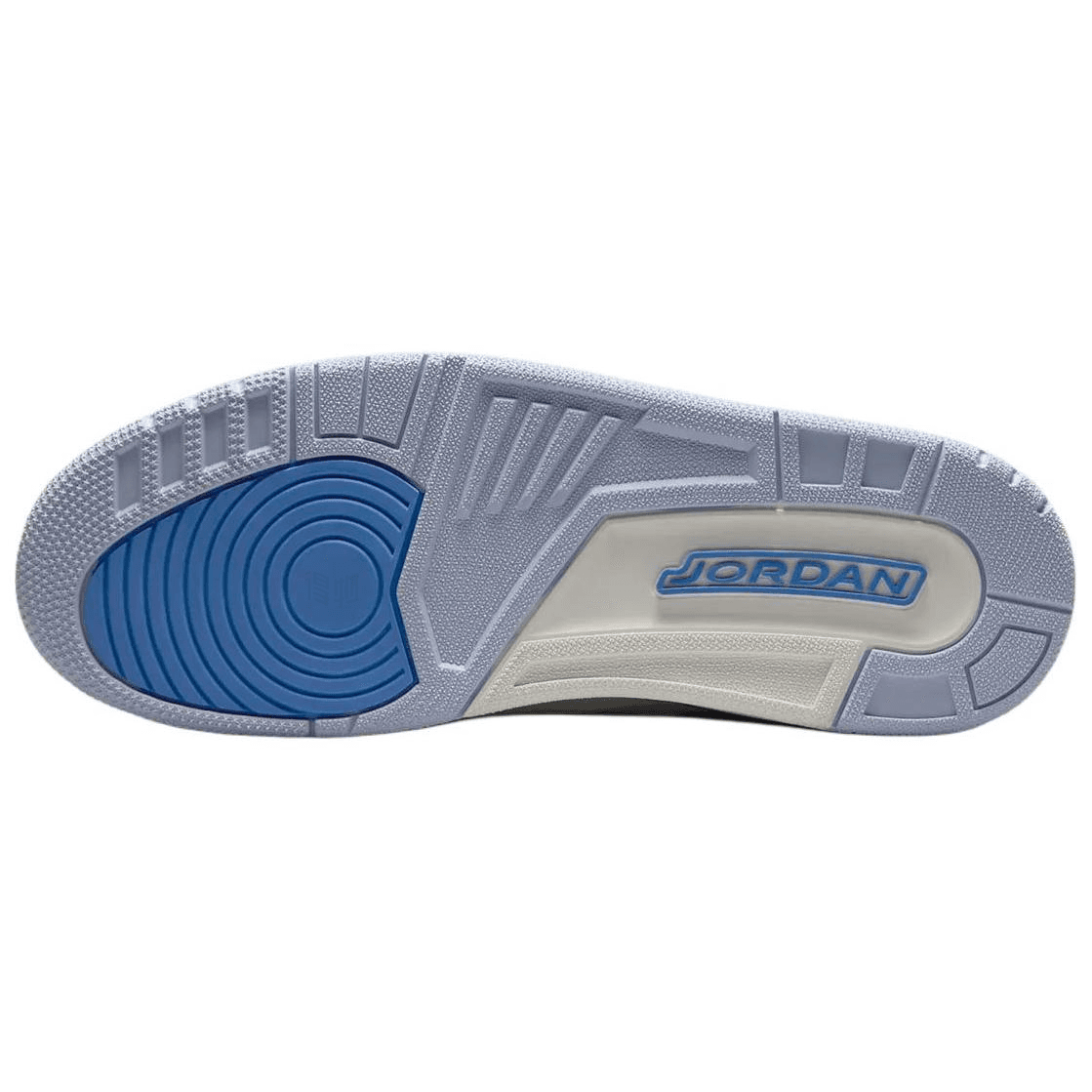 Ретро баскетбольные кроссовки Jordan Legacy 312 Low White Blue - изображение 6