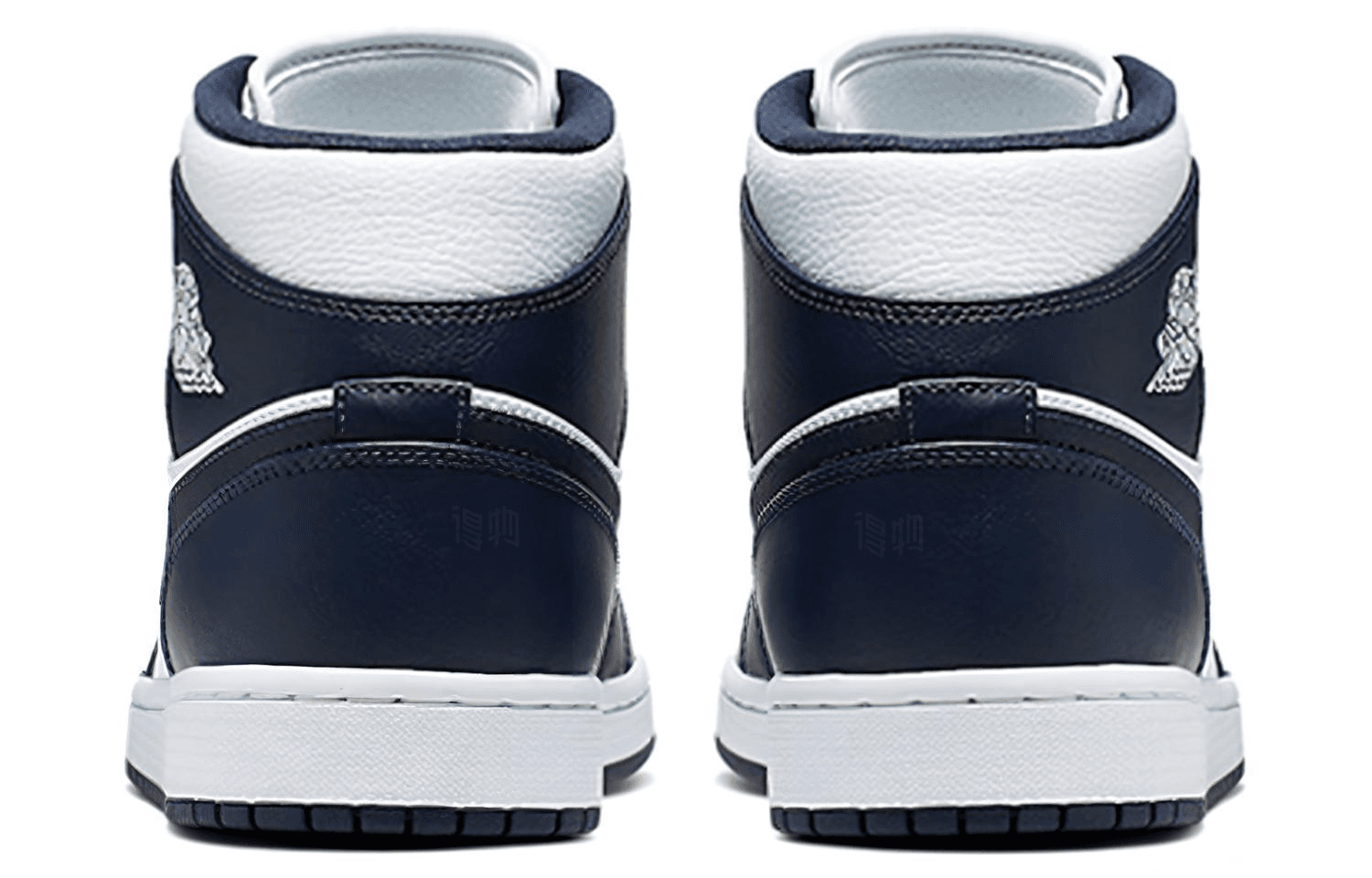 Ретро баскетбольные кроссовки Jordan Air Jordan 1 Mid Obsidian - изображение 4