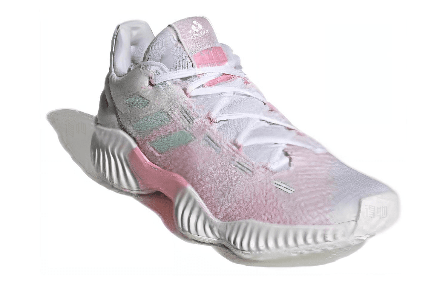 Кроссовки для баскетбола adidas Pro Bounce 2018 Pink White - изображение 3