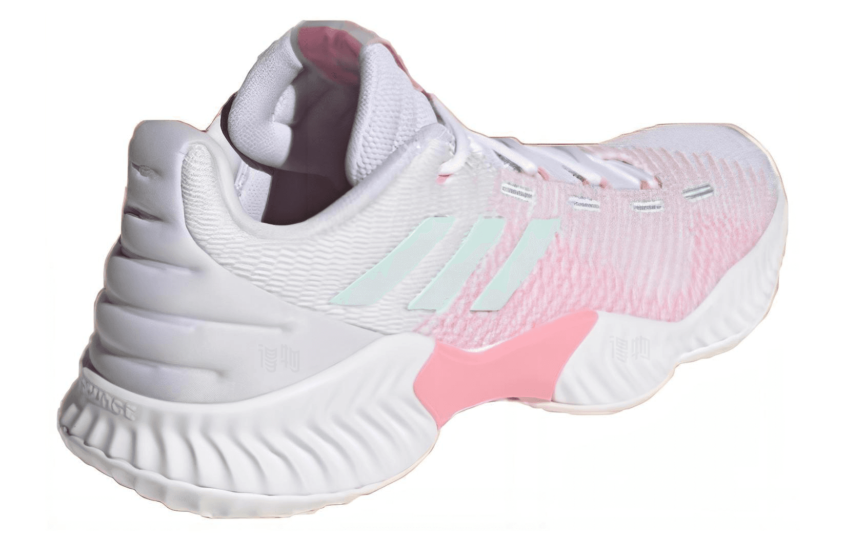 Кроссовки для баскетбола adidas Pro Bounce 2018 Pink White - изображение 4