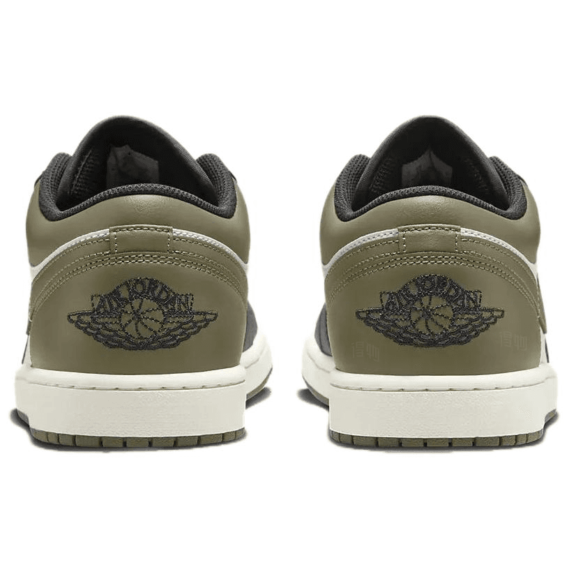 Ретро баскетбольные кроссовки Air Jordan 1 Low "Medium Olive" - изображение 5