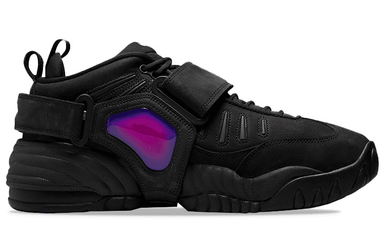 Ретро баскетбольные кроссовки AMBUSH x Nike Air Adjust Force SP "Black" - изображение 2