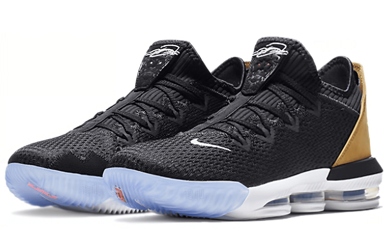 Кроссовки для баскетбола Nike Lebron 16 Low Black - изображение 3