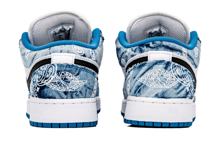 Кроссовки для баскетбола Jordan Air Jordan 1 Low "Washed Denim" - изображение 5