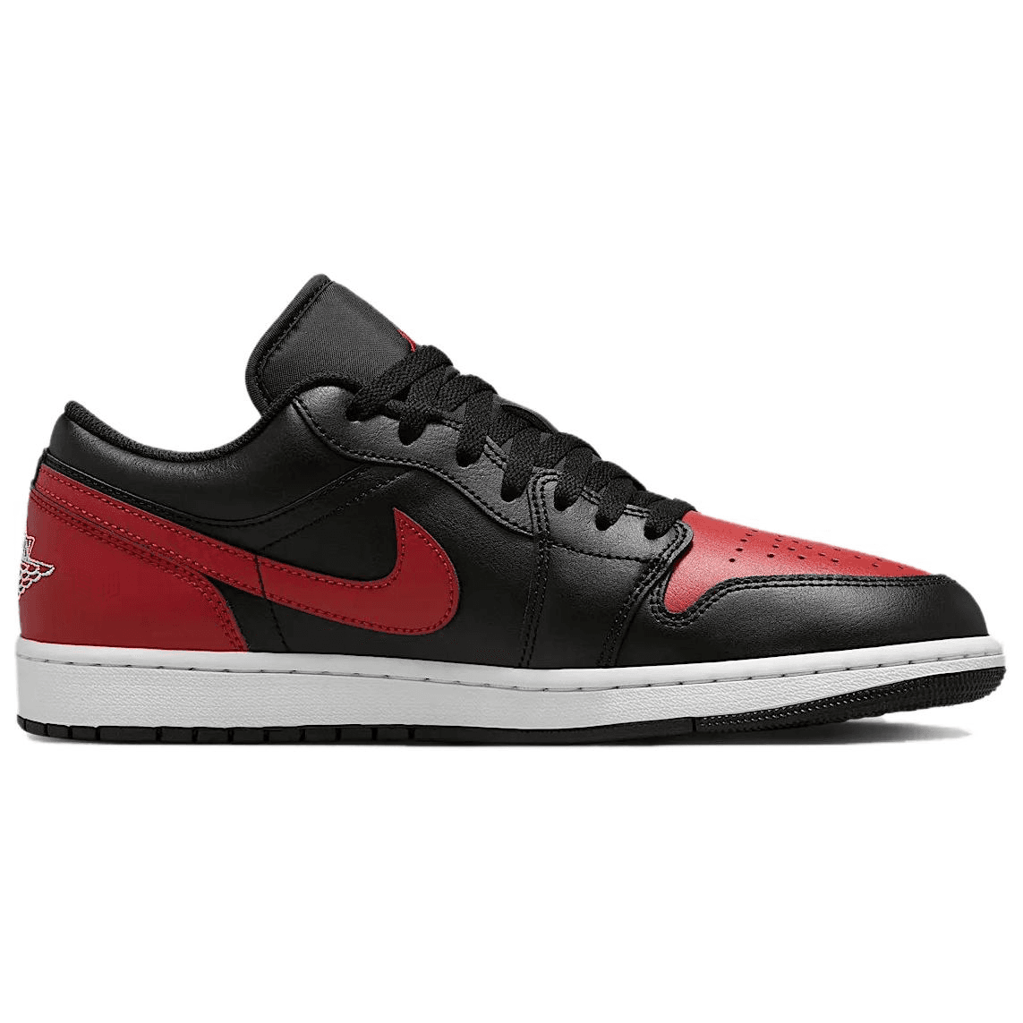 Ретро баскетбольные кроссовки Jordan Air Jordan 1 Low "Bred" - изображение 2