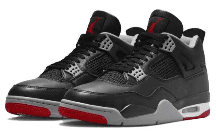 Ретро баскетбольные кроссовки Jordan Air Jordan 4 "Bred Reimagined" - изображение 3