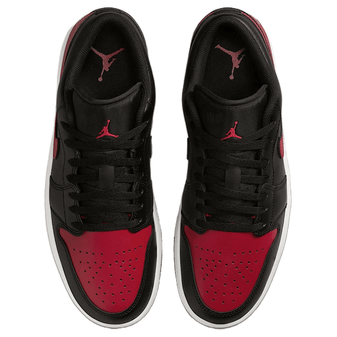 Ретро баскетбольные кроссовки Jordan Air Jordan 1 Low "Bred" - изображение 4