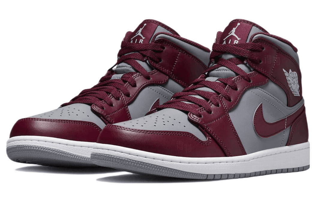 Ретро баскетбольные кроссовки Jordan Air Jordan 1 Mid "Team Red" - изображение 3