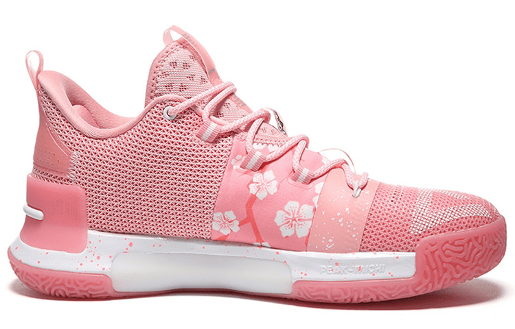 Кроссовки для баскетбола Peak Flash Valentine's Mid Basketball Shoes Women's Sakura Pink - изображение 2