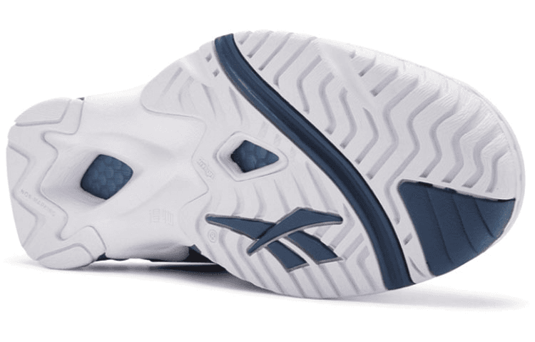Ретро баскетбольные кроссовки Reebok Kamikaze 2 Batik Blue - изображение 6