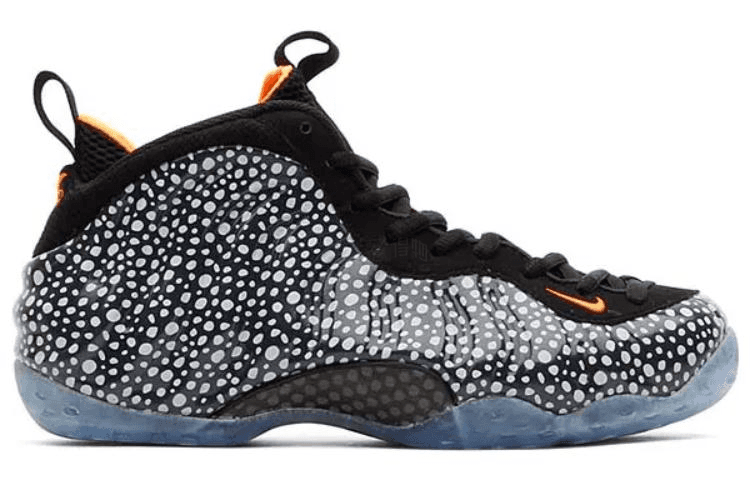 Ретро баскетбольные кроссовки Nike Foamposite One Safari - изображение 2