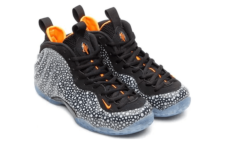 Ретро баскетбольные кроссовки Nike Foamposite One Safari - изображение 4