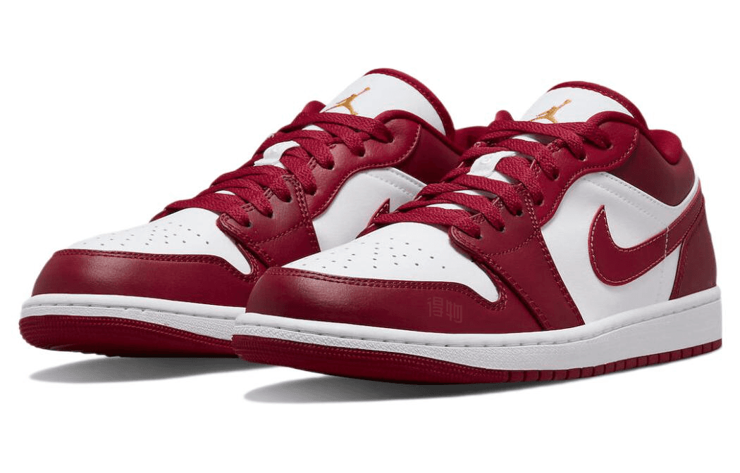 Ретро баскетбольные кроссовки Jordan Air Jordan 1 Low "Cardinal" - изображение 3