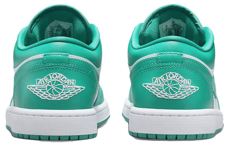 Ретро баскетбольные кроссовки Jordan Air Jordan 1 Low White Green - изображение 5