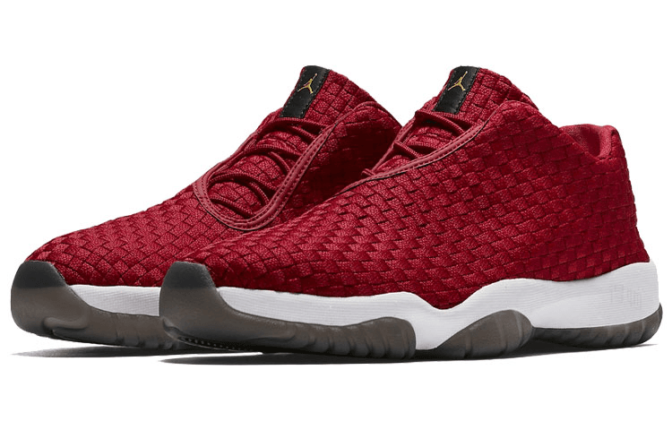 Ретро баскетбольные кроссовки Jordan Future Low Red - изображение 3