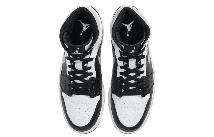 Ретро баскетбольные кроссовки Jordan Air Jordan 1 Mid "White Shadow" - изображение 4