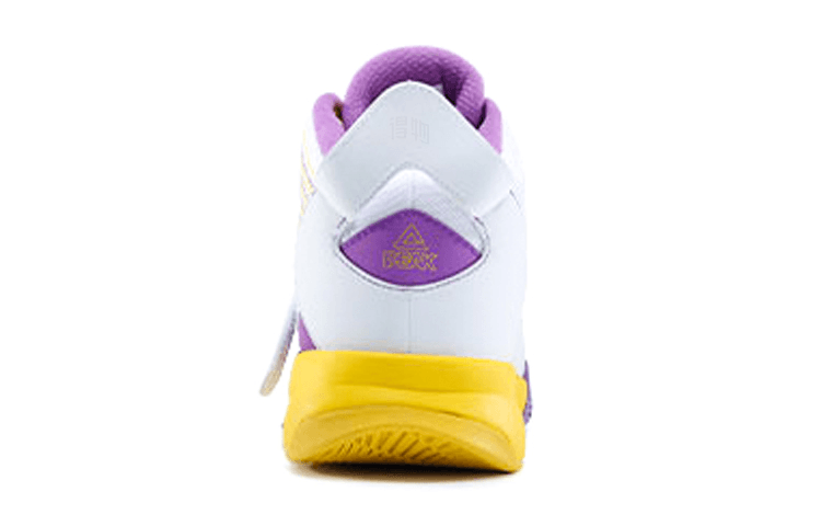 Кроссовки для баскетбола Peak Speed Series White Purple Gold - изображение 3