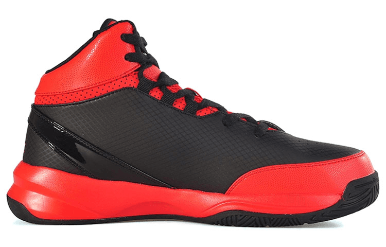 Кроссовки для баскетбола Peak New Star Mid Basketball Shoes Black Red - изображение 2