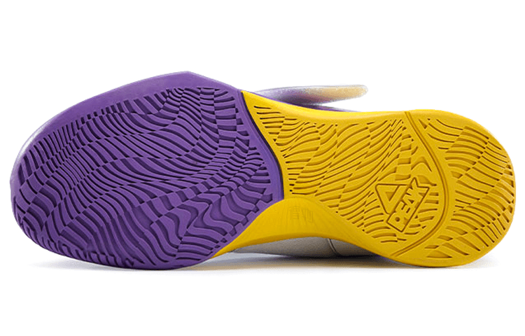 Кроссовки для баскетбола Peak Speed Series White Purple Gold - изображение 4