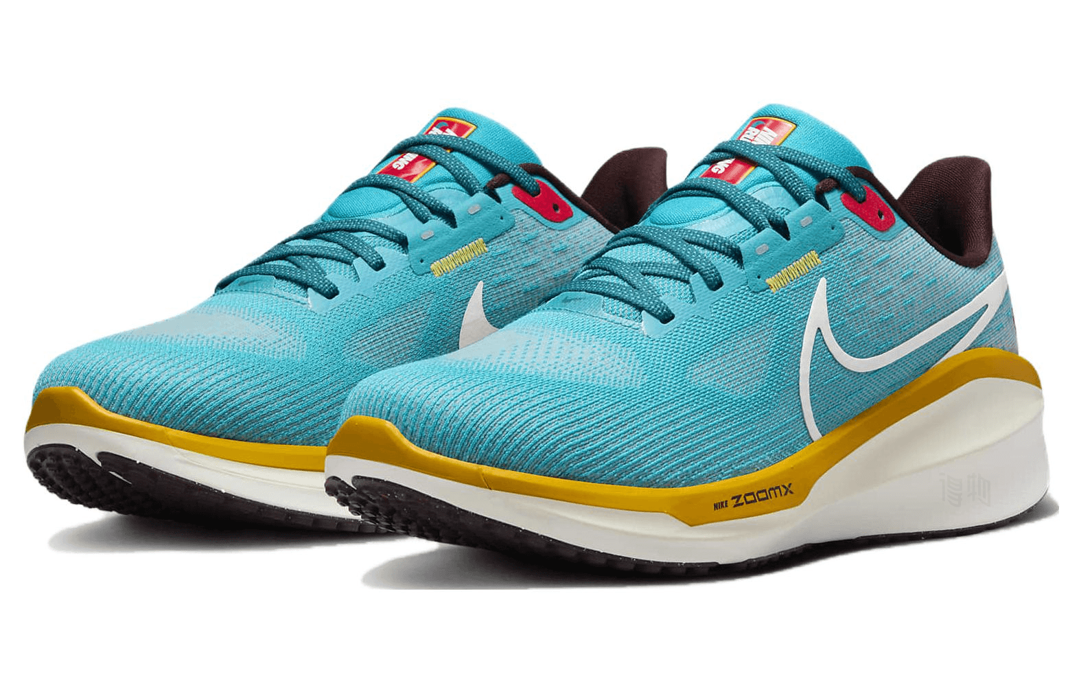 Кроссовки для баскетбола Nike Vomero 17 PRM White Blue — фото 3