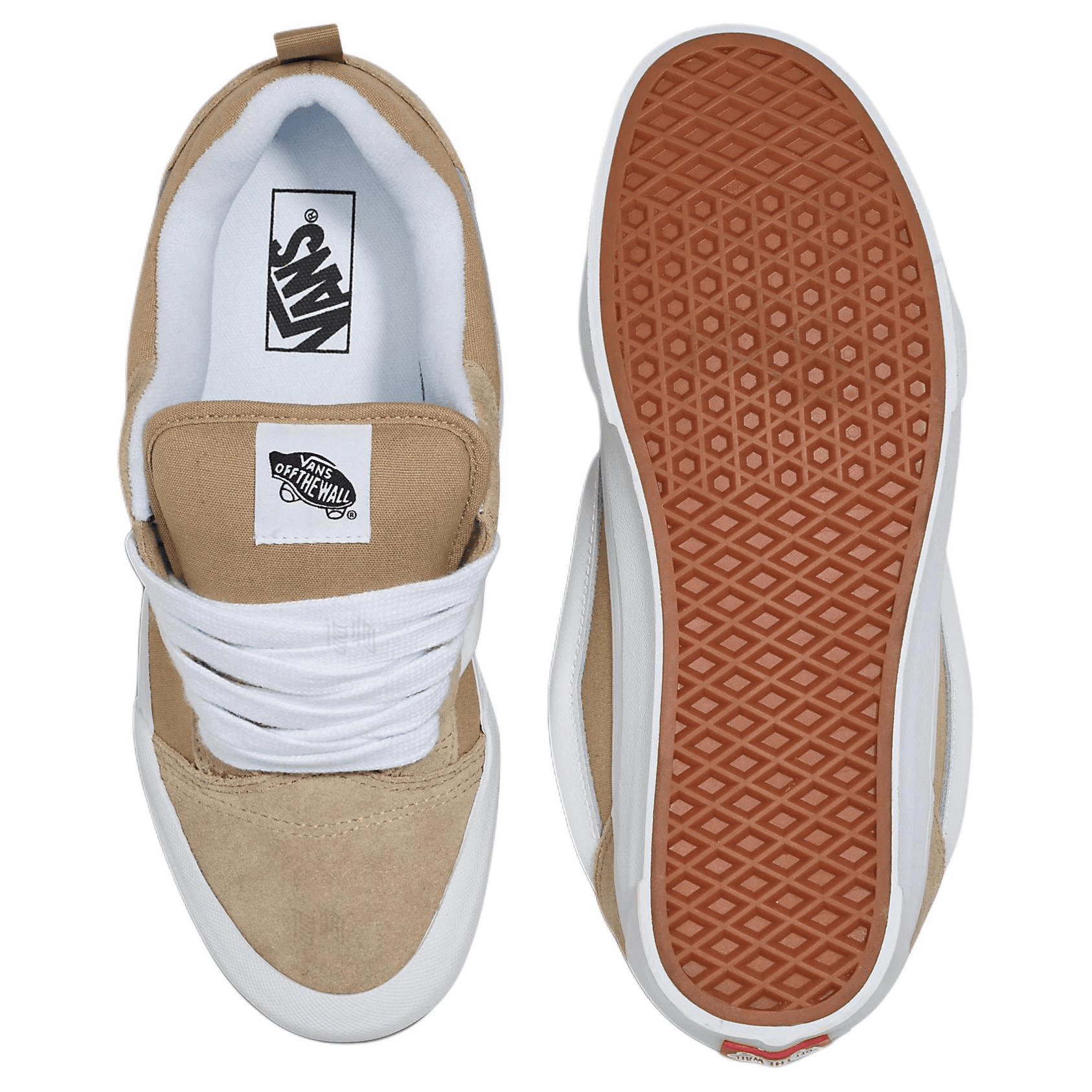 Кеды Vans Knu Skool Brown White - изображение 5
