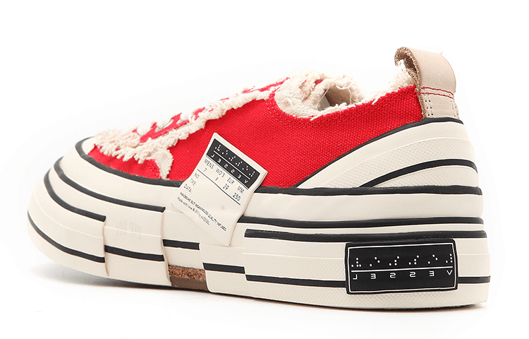 Кеды xVESSEL red hot chili G.O.P. Lows - изображение 3