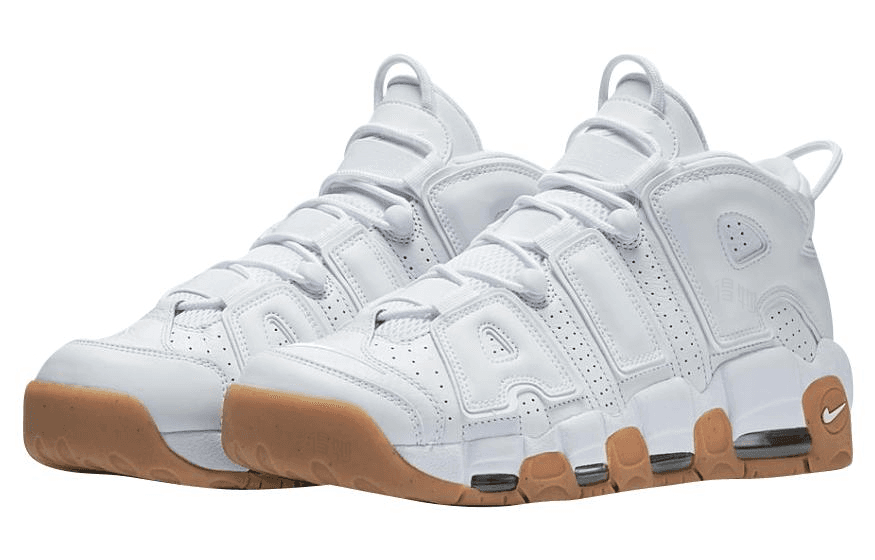 Кроссовки для баскетбола Nike Air More Uptempo White Gum - изображение 3
