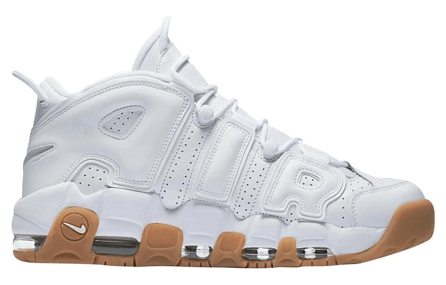 Кроссовки для баскетбола Nike Air More Uptempo White Gum - изображение 2