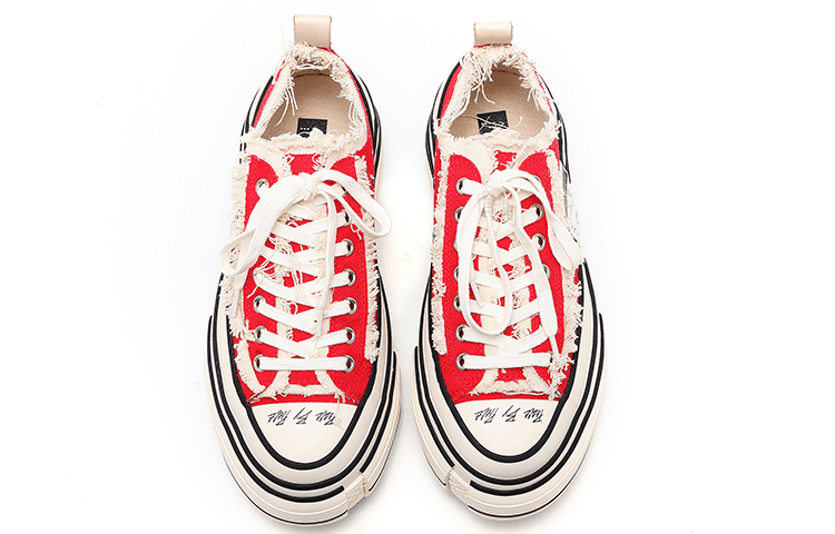Кеды xVESSEL red hot chili G.O.P. Lows - изображение 2