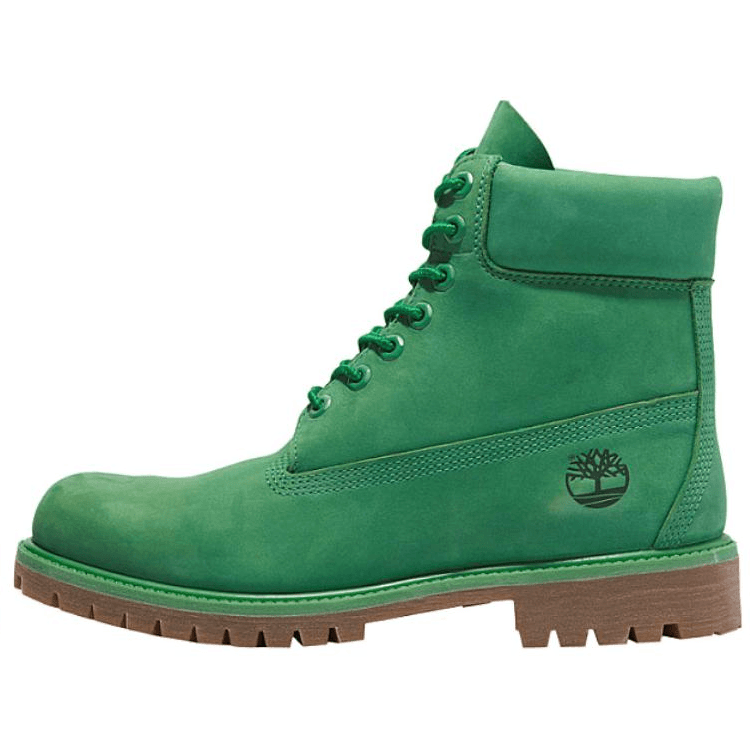 Сапоги Timberland Премиум Удобные Ботильоны Унисекс Зеленые - изображение 1