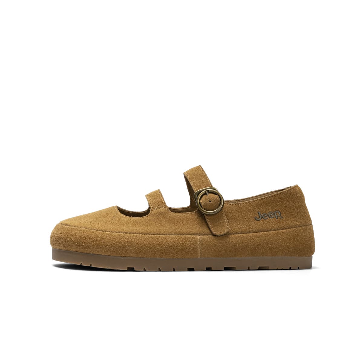 Jeep Buckle Clog Туфли Мэри Джейн Женские Кофе - изображение 1