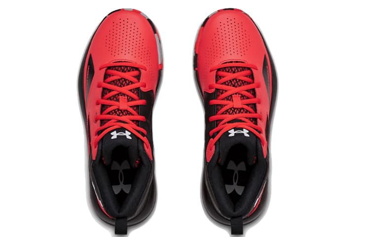 Ретро баскетбольные кроссовки Under Armour Lockdown 5 Black Pink - изображение 4