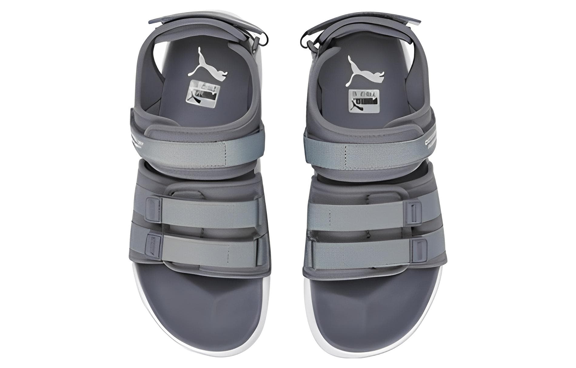 Сандалии с ремешком PUMA Leadcat Grey White - изображение 3