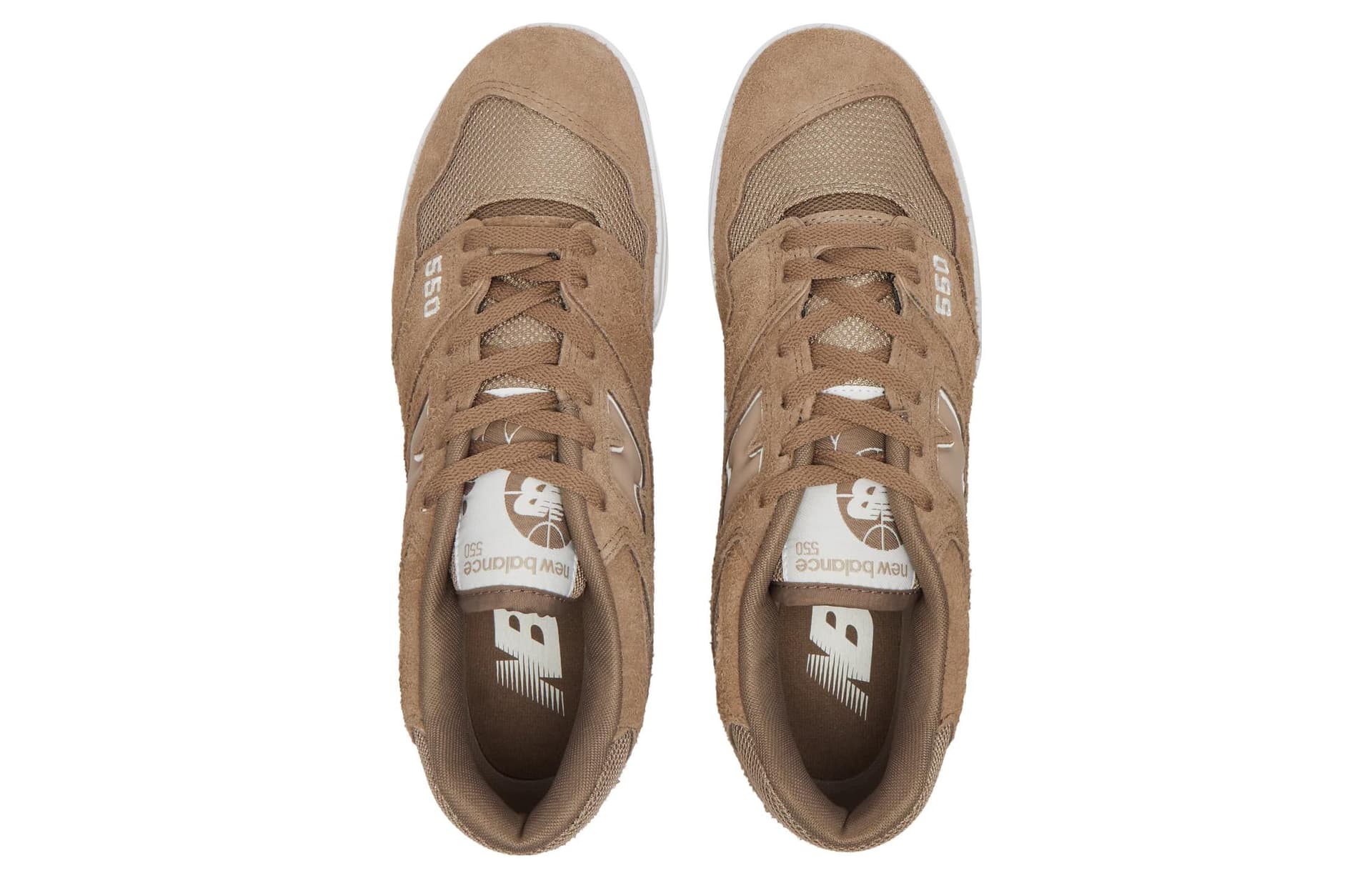 Ретро баскетбольные кроссовки New Balance 550 Mushroom - изображение 3