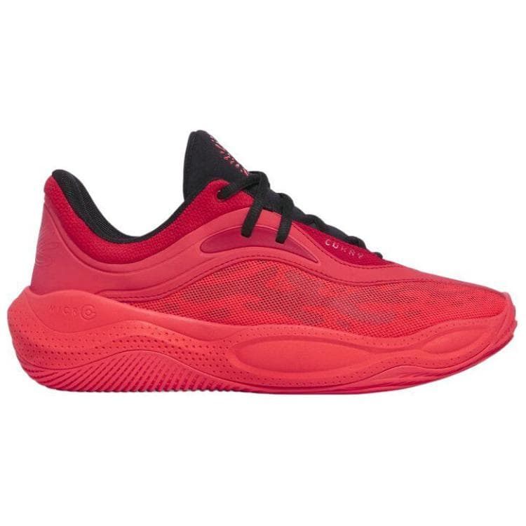 Кроссовки для баскетбола Under Armour CURRY SPLASH 25 Противоскользящие Устойчивые к истиранию Низкие Баскетбольные Кроссовки Мужские Красные - изображение 2