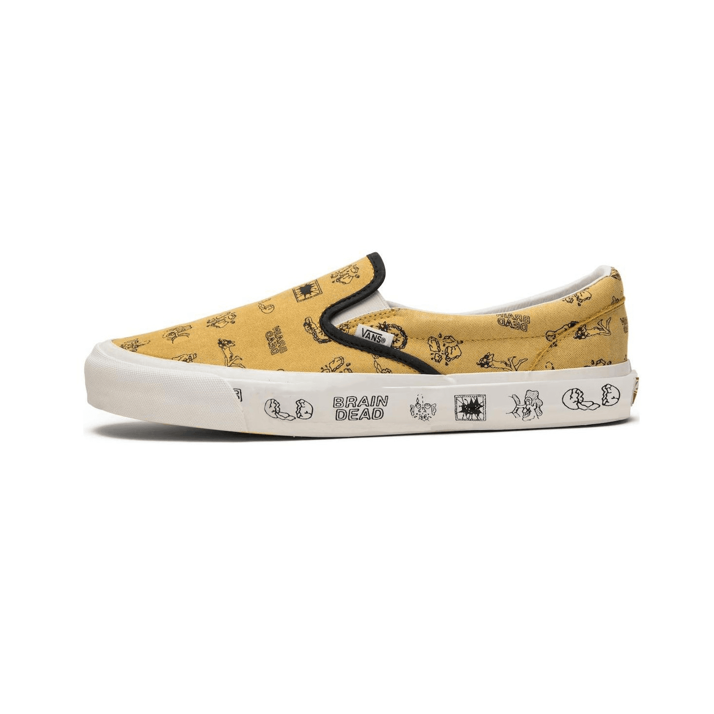 Кеды Brain Dead x Vans UA Classic Slip-On Lx - изображение 1