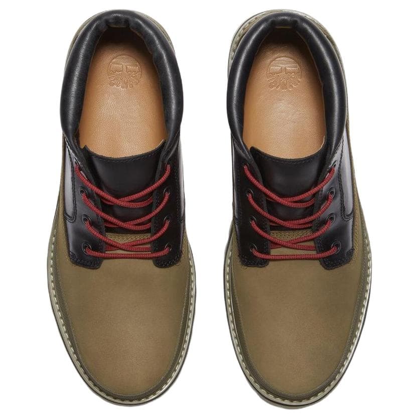 Сапоги Timberland Премиум Ботильоны Мужские Черные Коричневые - изображение 4