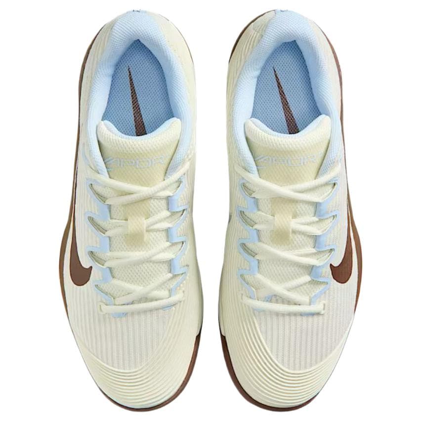 Кроссовки для тенниса Nike Vapor 12 Low Топ Теннисные Кроссовки Женские Экрю - изображение 4