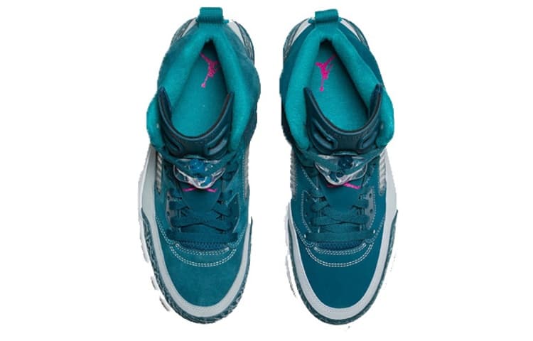 Ретро баскетбольные кроссовки Jordan Spizike Space Blue - изображение 4