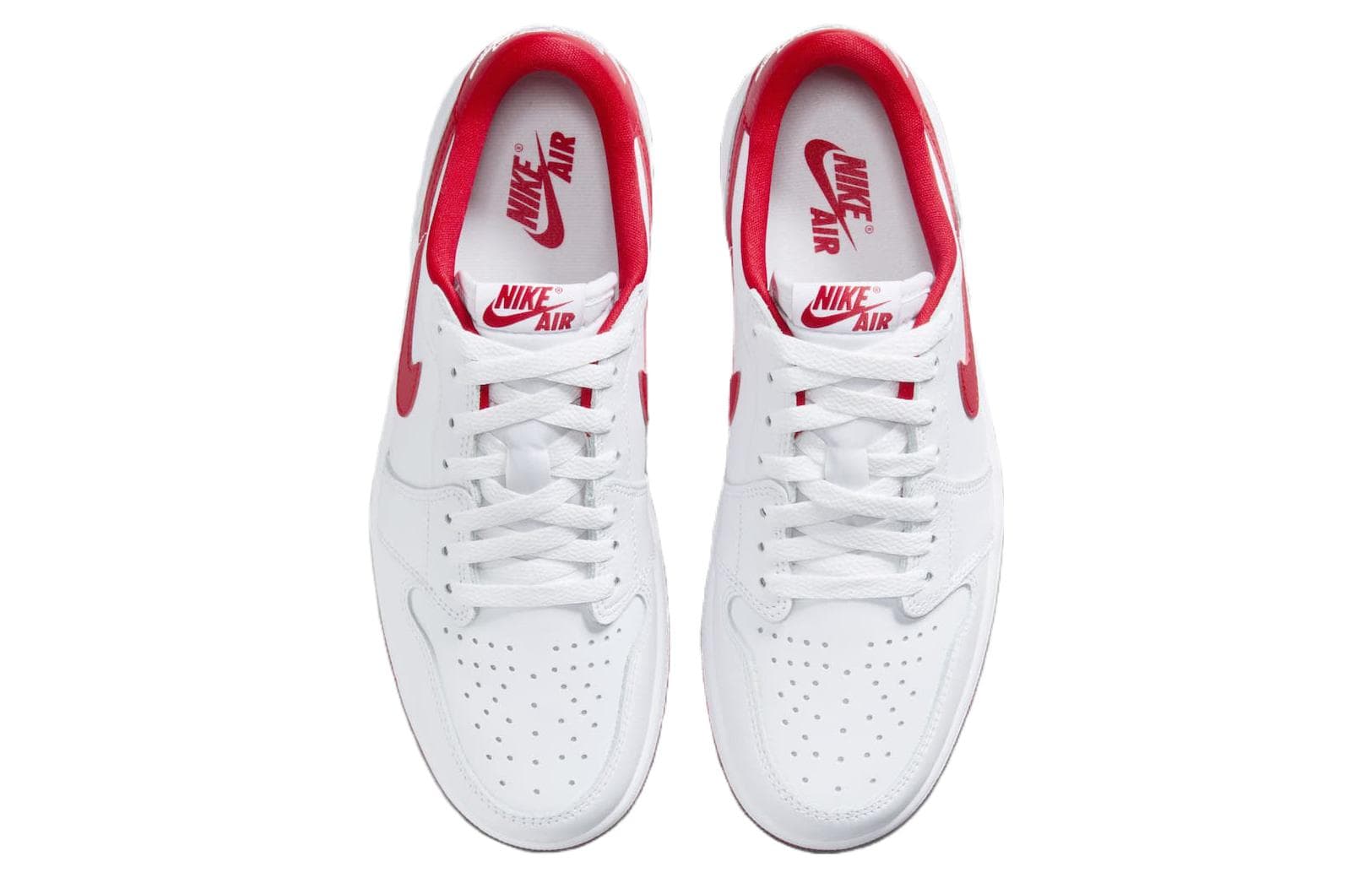 Ретро баскетбольные кроссовки Jordan Air Jordan 1 Low OG "University Red" - изображение 4