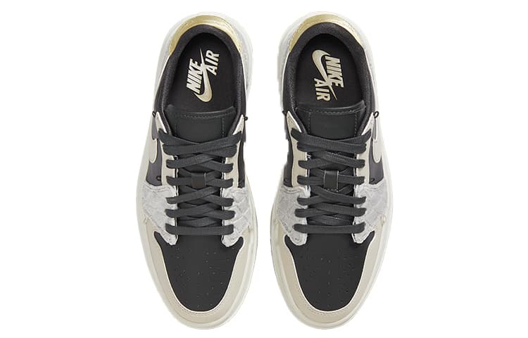 Ретро баскетбольные кроссовки Jordan Air Jordan 1 Elevate Low SE Black Grey - изображение 4