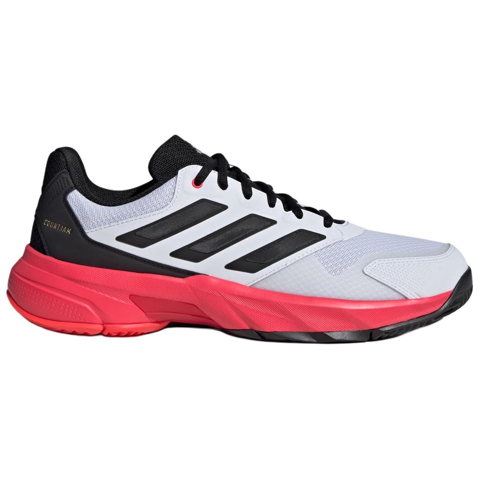 Кроссовки для тенниса Adidas CourtJam Control 3 Износостойкие и Легкие Низкие Теннисные Кроссовки Мужские Белые - изображение 2