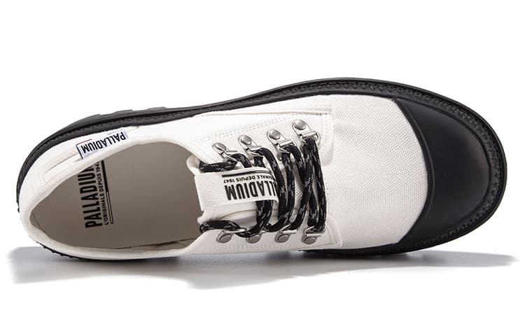 Кеды Palladium Pampa MtLo Bright White Black - изображение 3