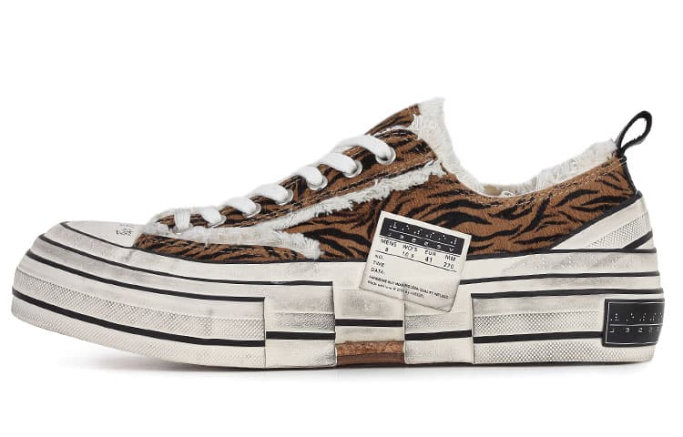 Кеды xVESSEL g.o.p. lows "Tiger Print" - изображение 1