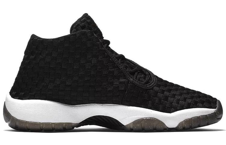 Ретро баскетбольные кроссовки Jordan Future BG Black - изображение 2