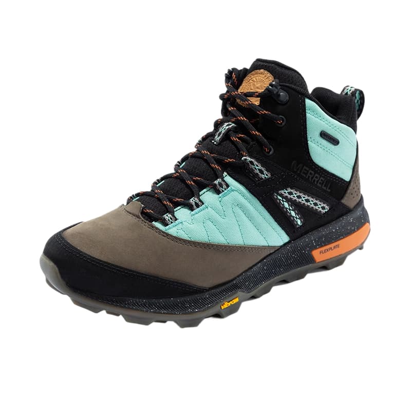 Кроссовки MERRELL Zion Амортизация Высокие Кеды Походная Обувь Мужская Черная - изображение 2