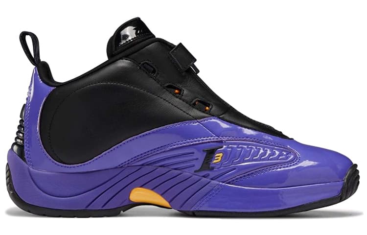 Ретро баскетбольные кроссовки Reebok Answer Lakers - изображение 2
